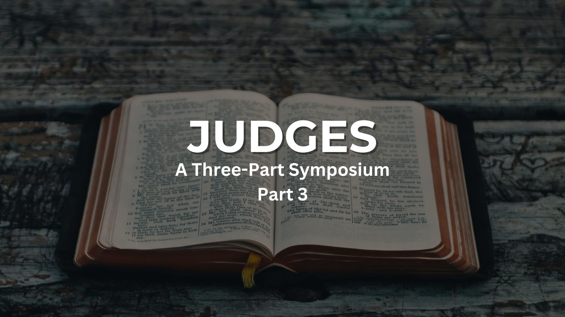 God’s War Against Humanism: A Practical and Theological Review of "Judges" by James Jordan
